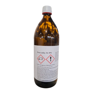 Kwas solny min. 36-38% czda 1l